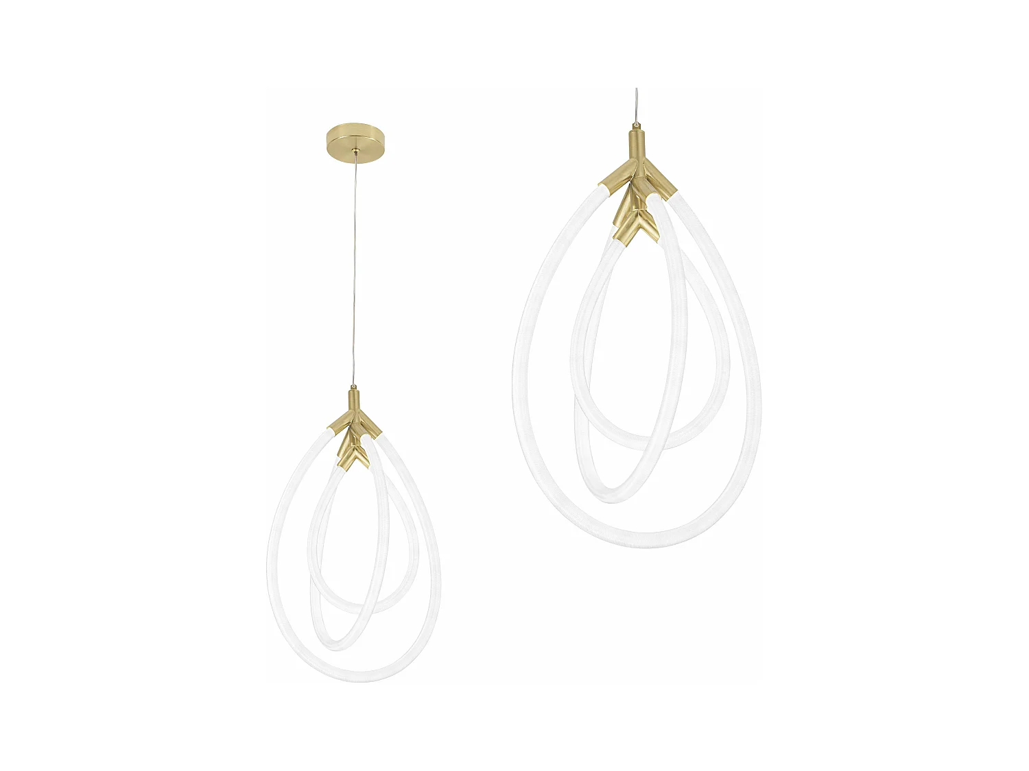 Lampe Suspendue Toolight Led G018-Cp Gold
