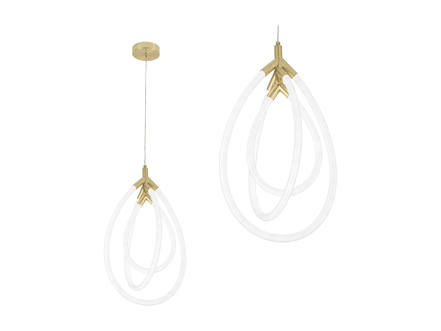 Lampe Suspendue Toolight Led G018-Cp Gold
