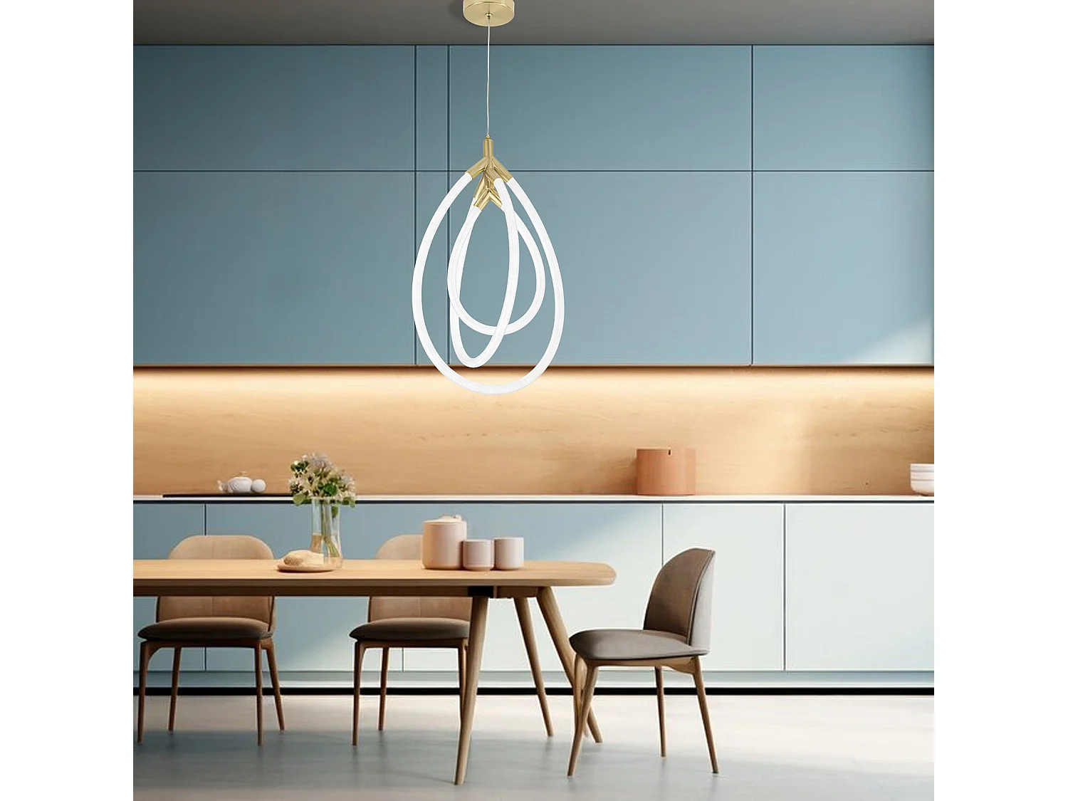 Lampe Suspendue Toolight Led G018-Cp Gold