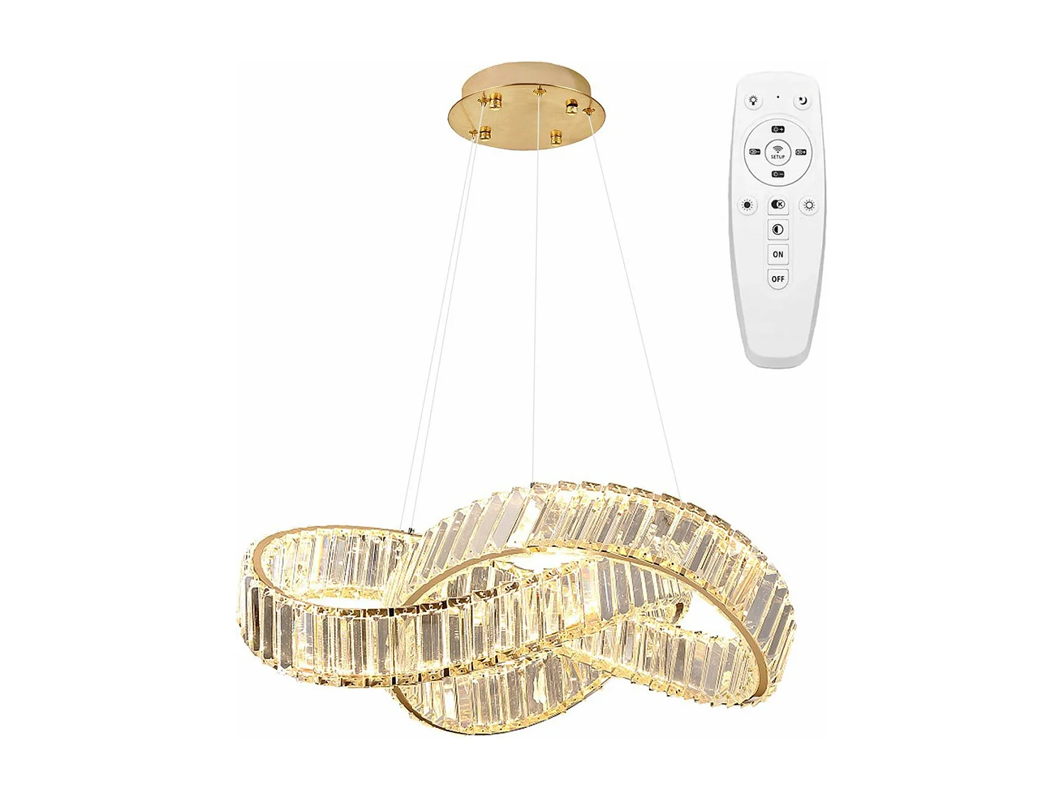 Hanglamp Toolight Led App1538-Cp Gold