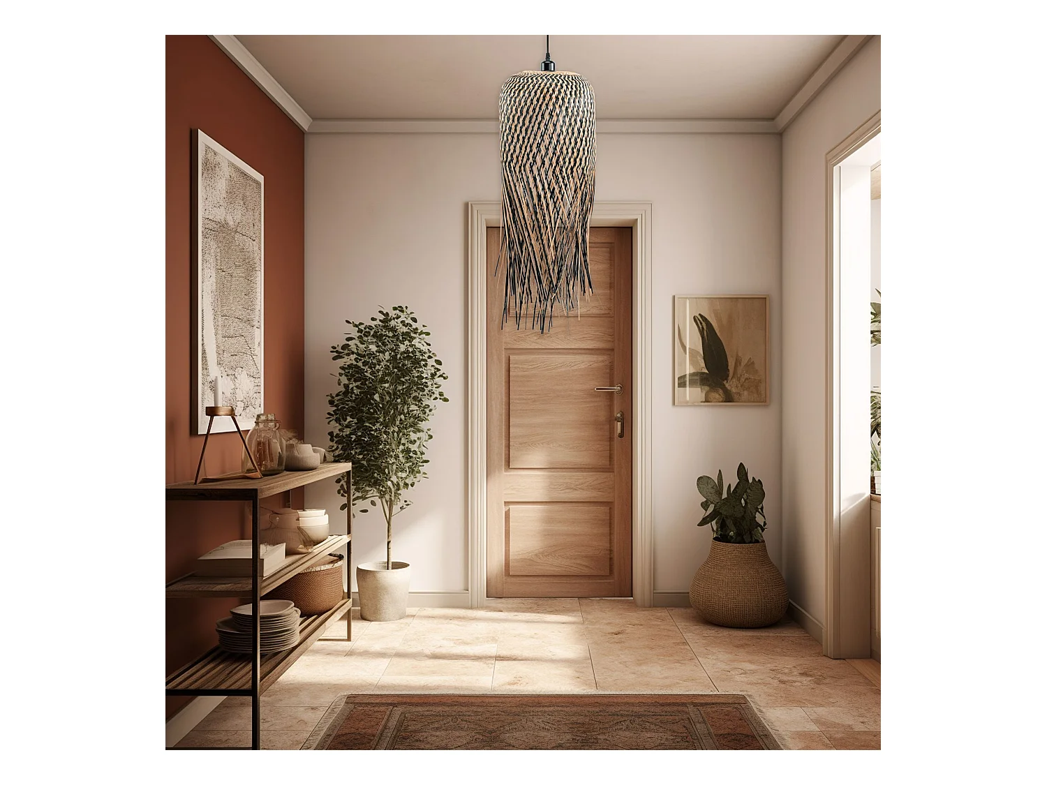 Lampe Suspendue Toolight App1276-1Cp Black