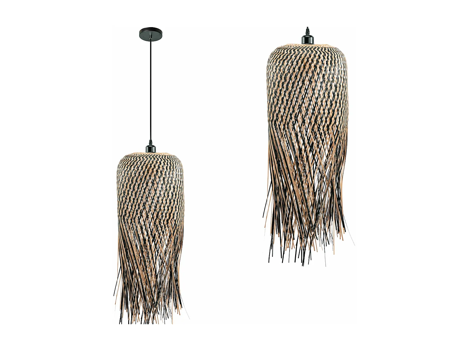 Lampe Suspendue Toolight App1276-1Cp Black