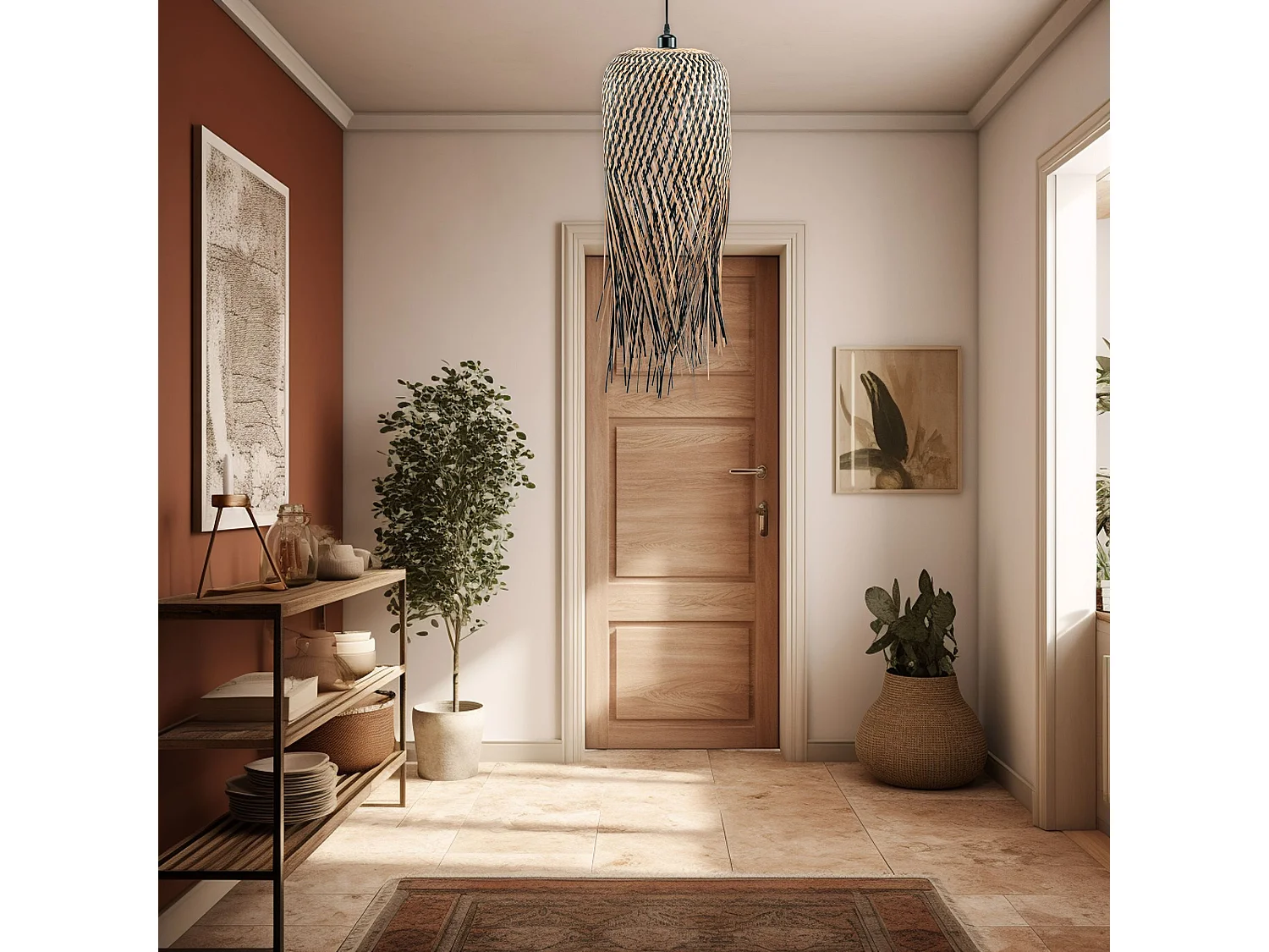 Lampe Suspendue Toolight App1276-1Cp Black