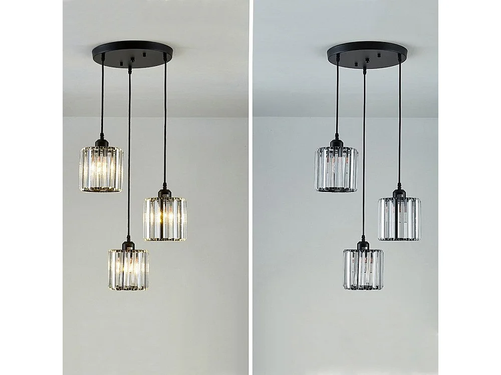 Lampe Suspendue Toolight App513-3Cpr Black