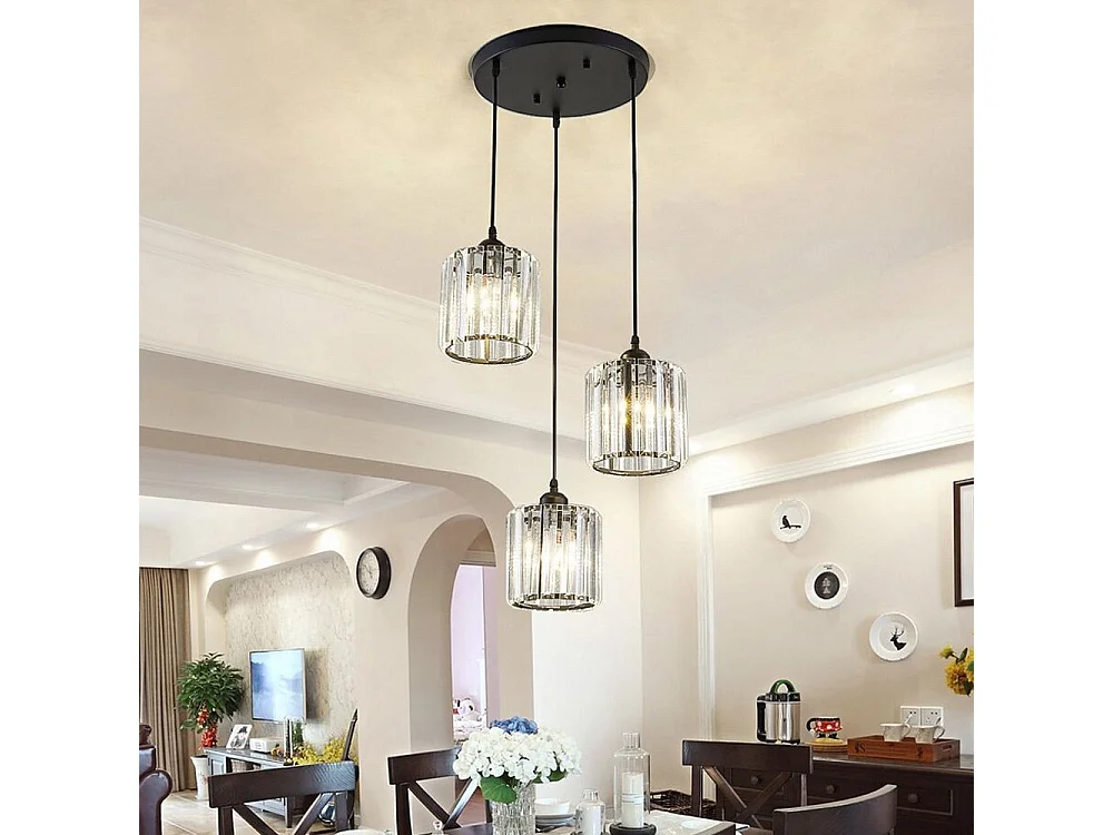 Lampe Suspendue Toolight App513-3Cpr Black