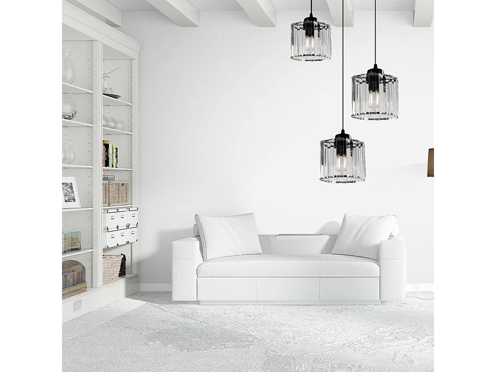 Lampe Suspendue Toolight App513-3Cpr Black