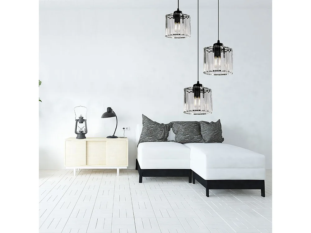 Lampe Suspendue Toolight App513-3Cpr Black