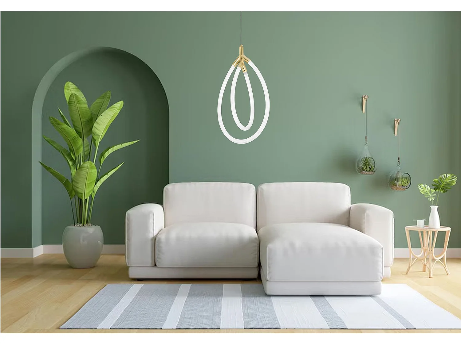 Lampada Toolight Led G017-Cp Gold