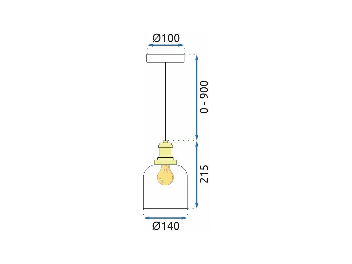 Lampe Suspendue Toolight App1173 White