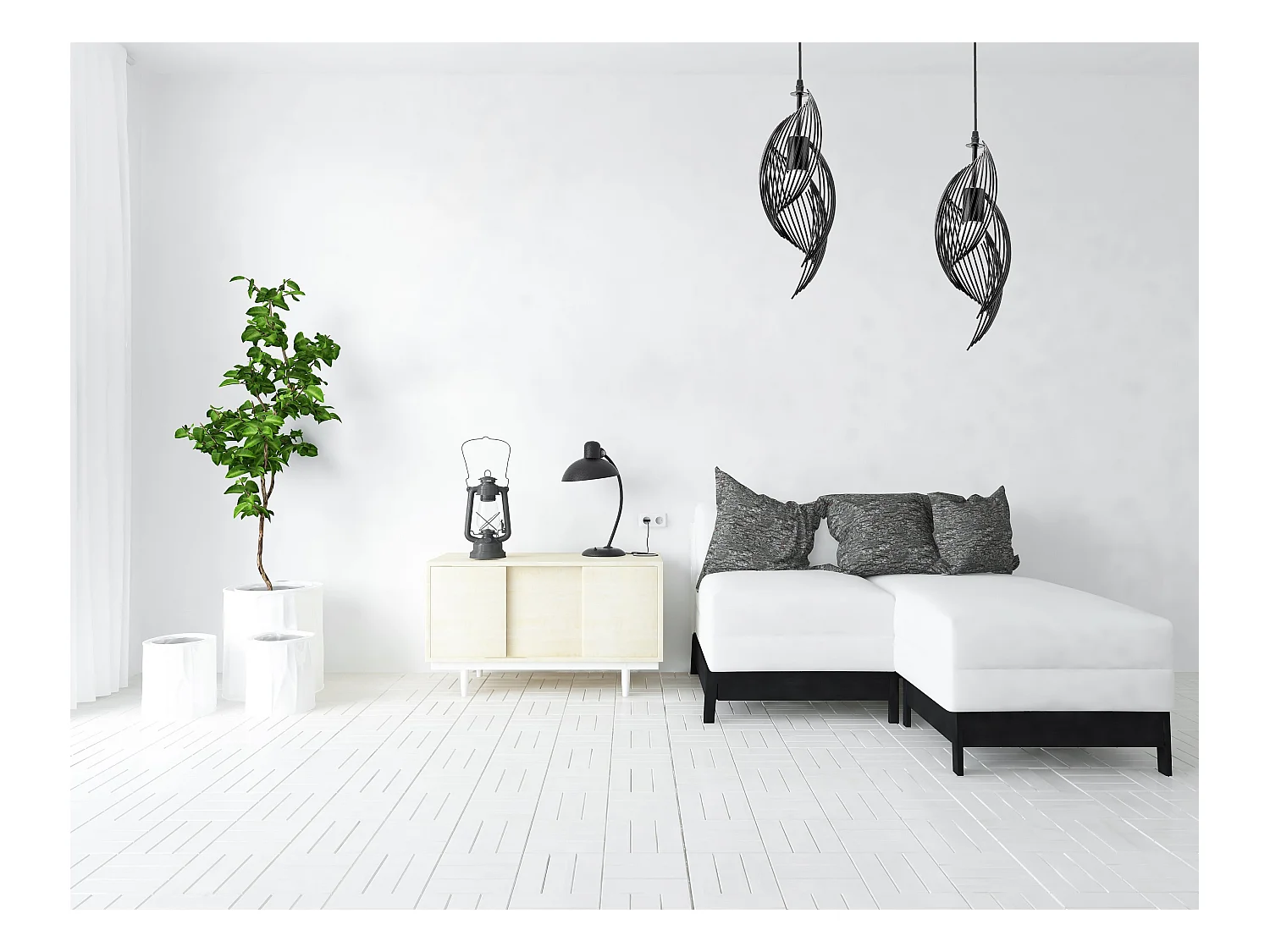 Lampe Suspendue Toolight App977-1Cp Black