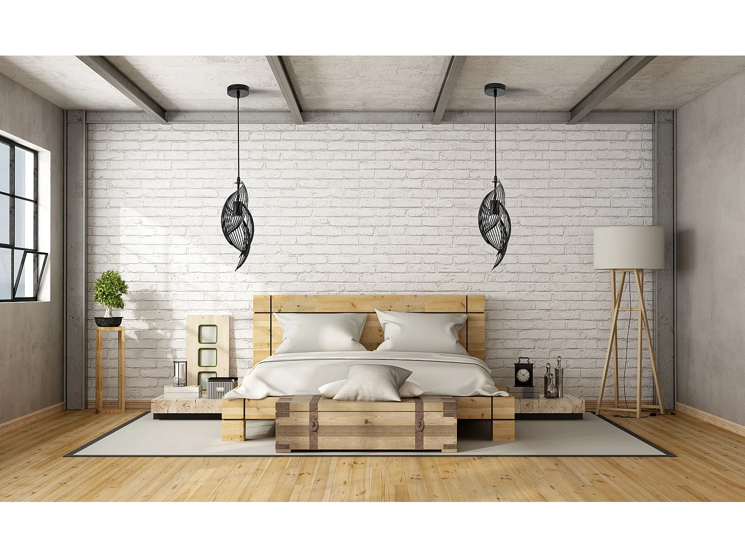 Lampe Suspendue Toolight App977-1Cp Black