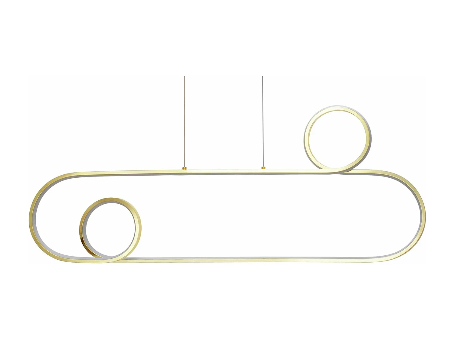 Lampe Suspendue Toolight Led App809-Cp Gold