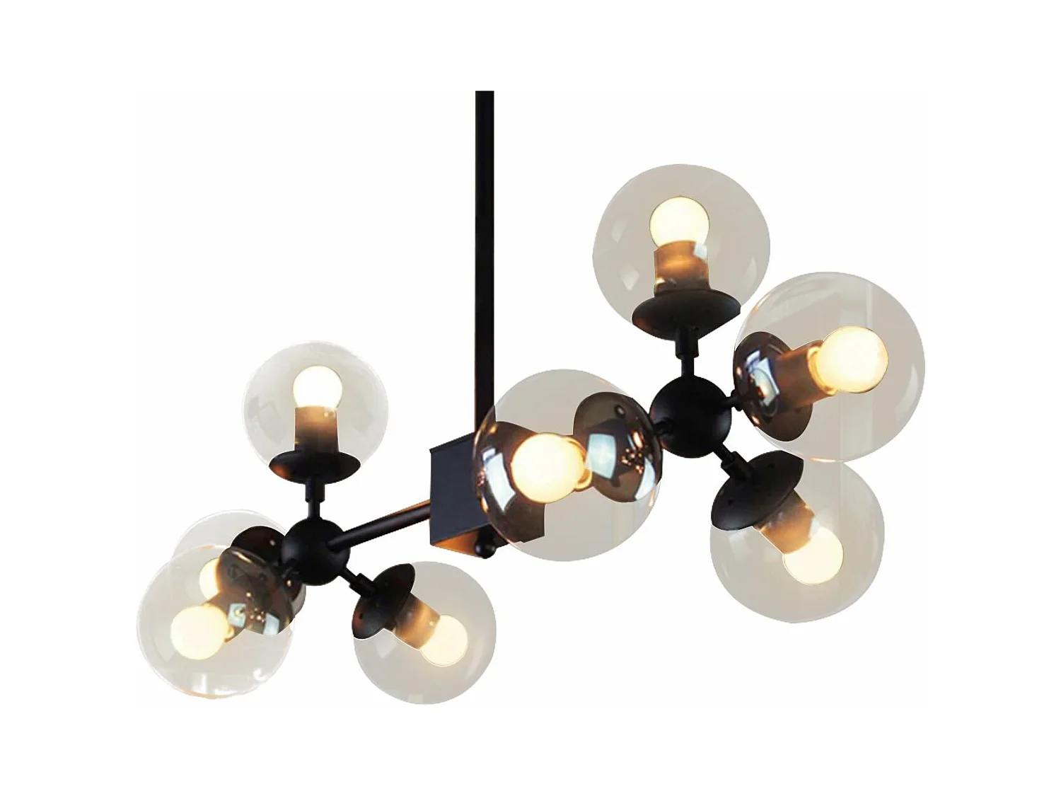 Lampe Suspendue Toolight App269-8C Black