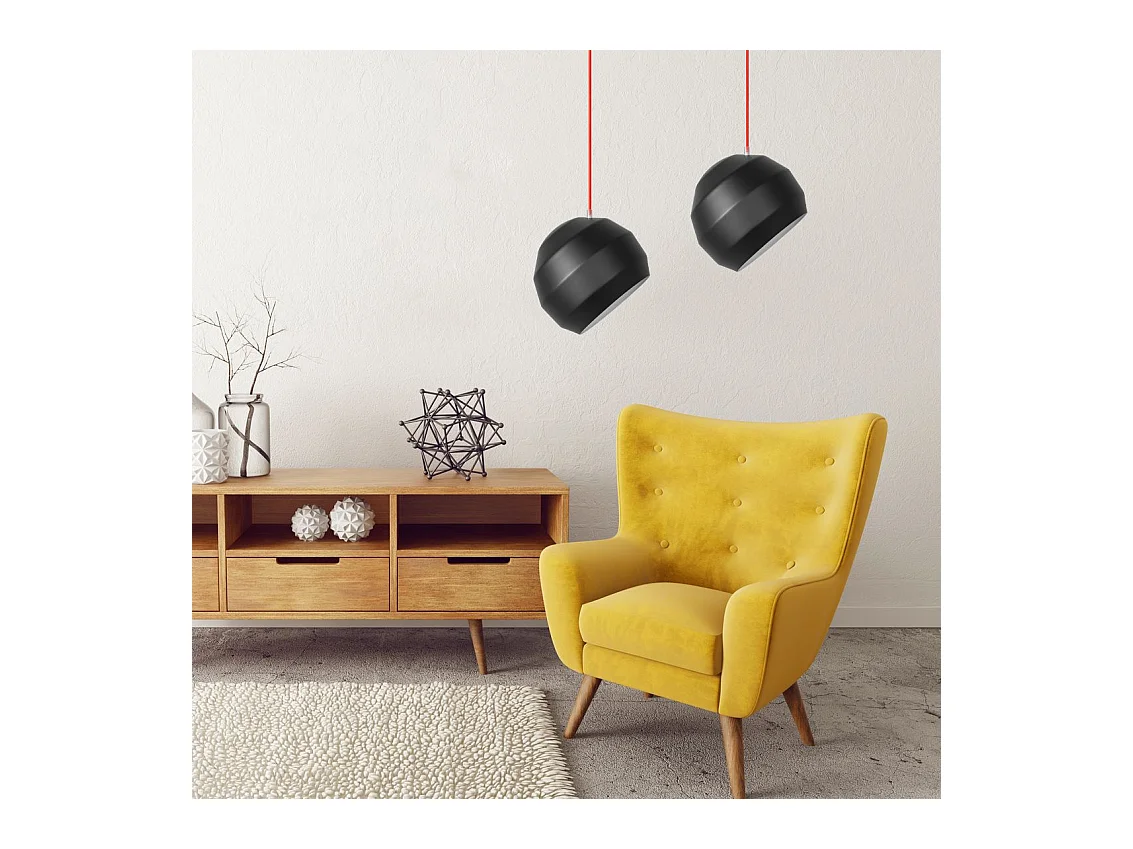 Lampe Suspendue Toolight App381-1Cp Black