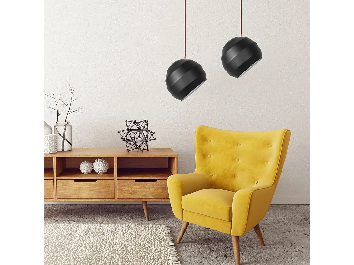 Lampe Suspendue Toolight App381-1Cp Black