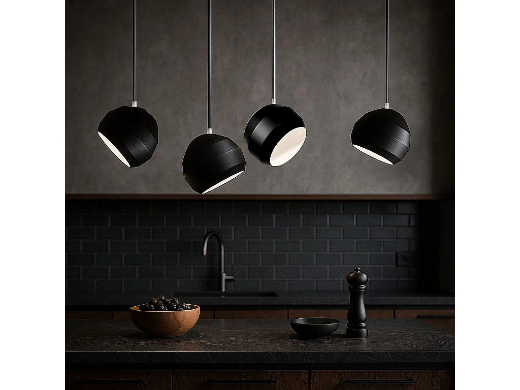 Lampe Suspendue Toolight App381-1Cp Black