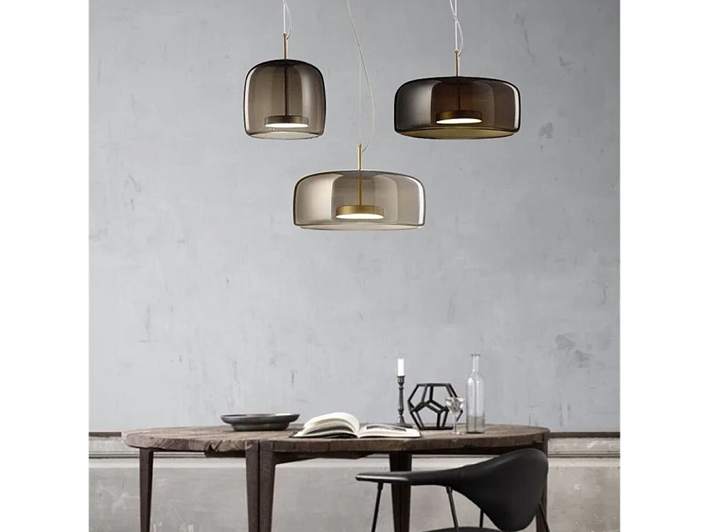 Lampe Suspendue Toolight App613-1Cp Amber Brown