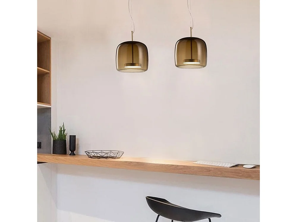 Hängelampe Toolight App613-1Cp Amber Brown