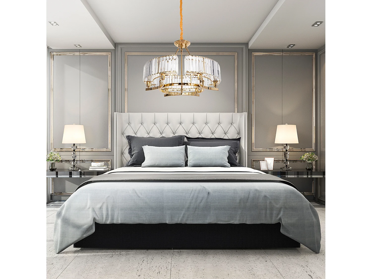 Lampe Suspendue Toolight App789-6C Transparent