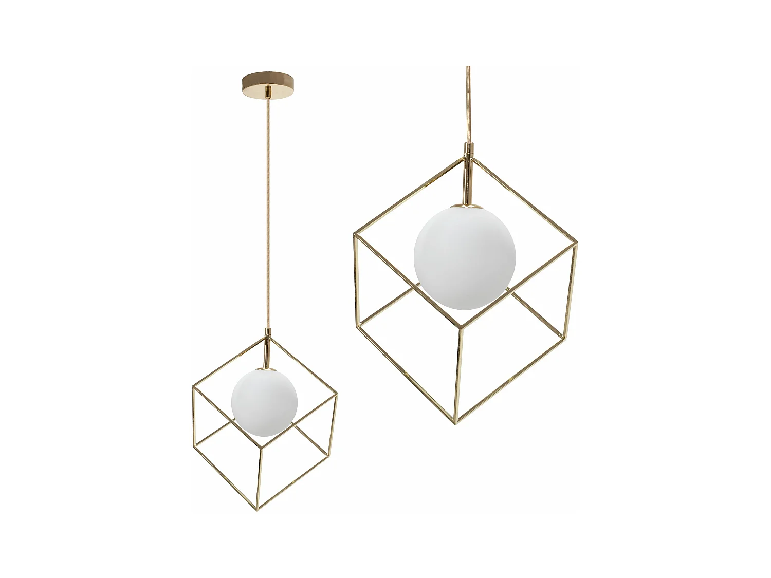 Lampe Suspendue Toolight App1210-1Cp Gold