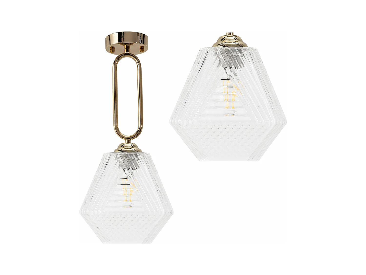 Lampe Suspendue Toolight App1025-1Cp Gold