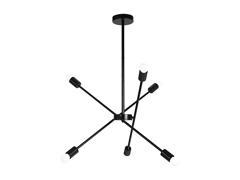 Lampe Suspendue Toolight App1114-6Cp Black