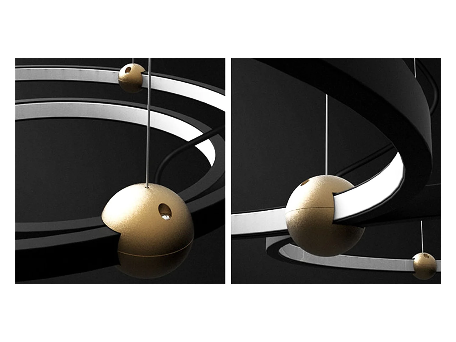 Hanglamp Toolight App692-30-50 Black