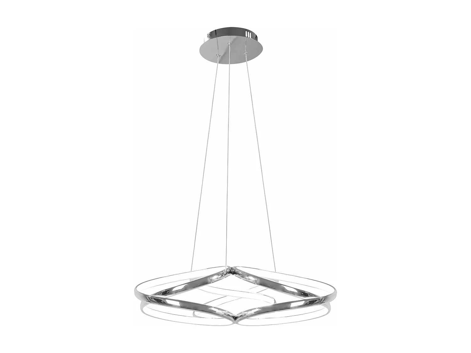 Lampe Suspendue Toolight Led App795-Cp Flat Chrome