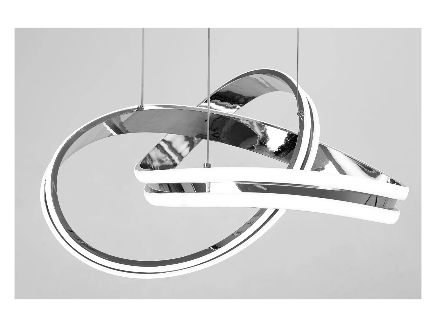 Lampe Suspendue Toolight Led App819-Cp Ring Chrome