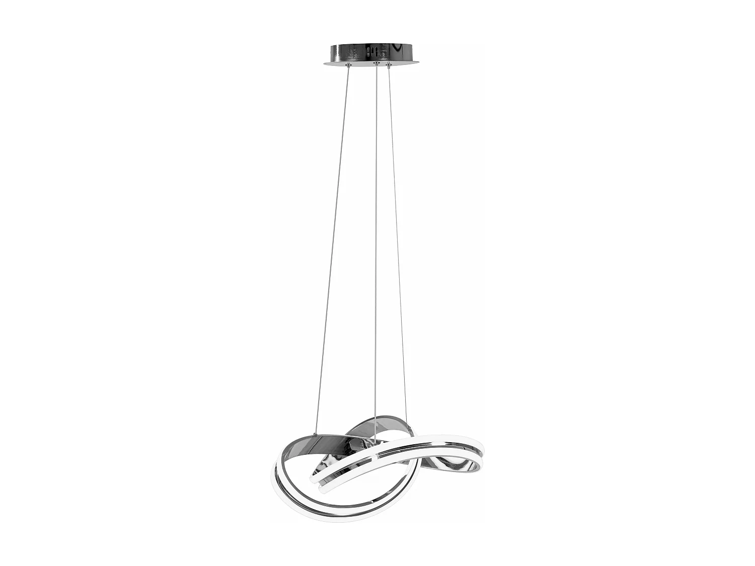 Lampe Suspendue Toolight Led App819-Cp Ring Chrome