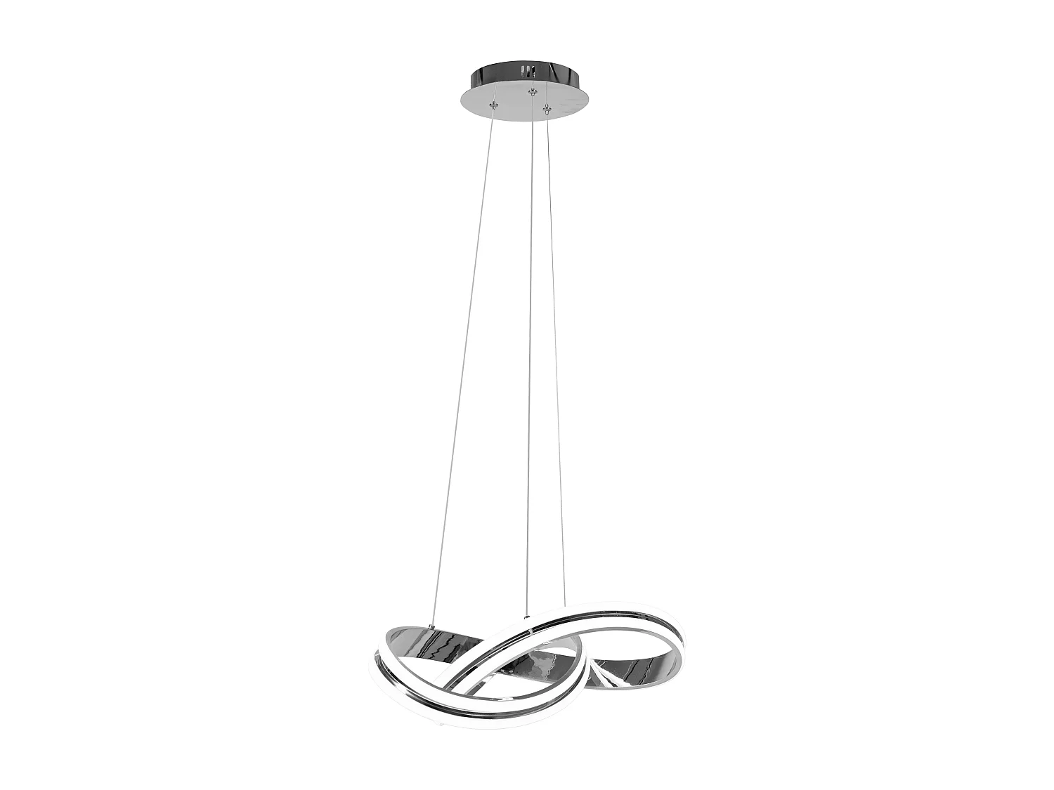 Lampe Suspendue Toolight Led App819-Cp Ring Chrome