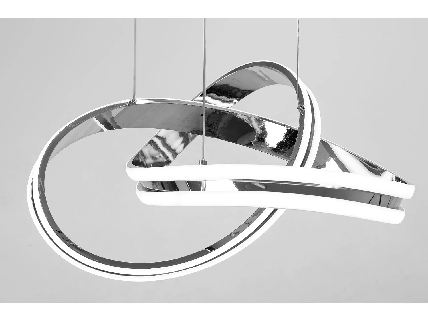 Lampe Suspendue Toolight Led App819-Cp Ring Chrome