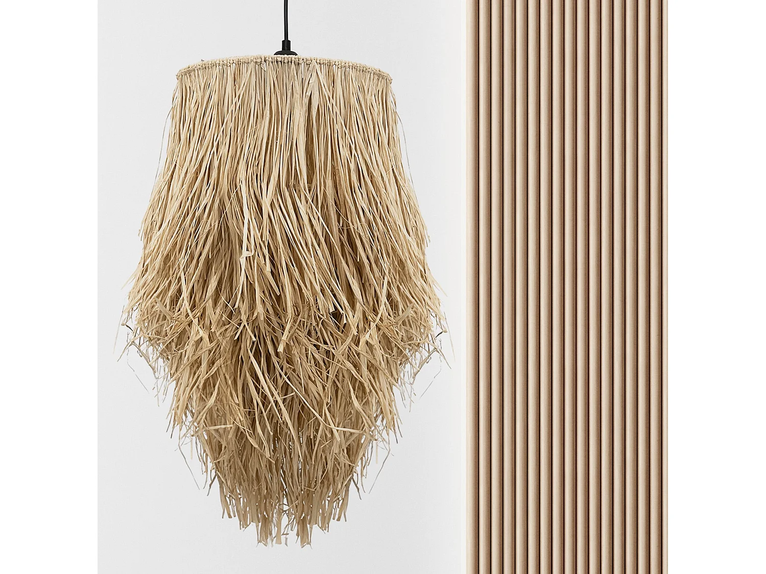 Lampe Suspendue Toolight App1322-1Cp Boho Brown
