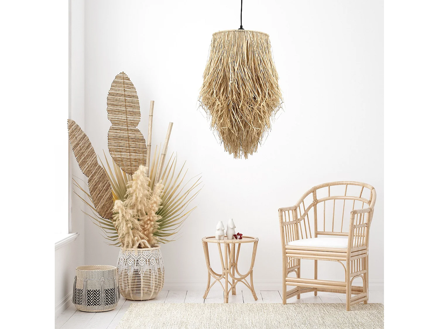 Lampe Suspendue Toolight App1322-1Cp Boho Brown