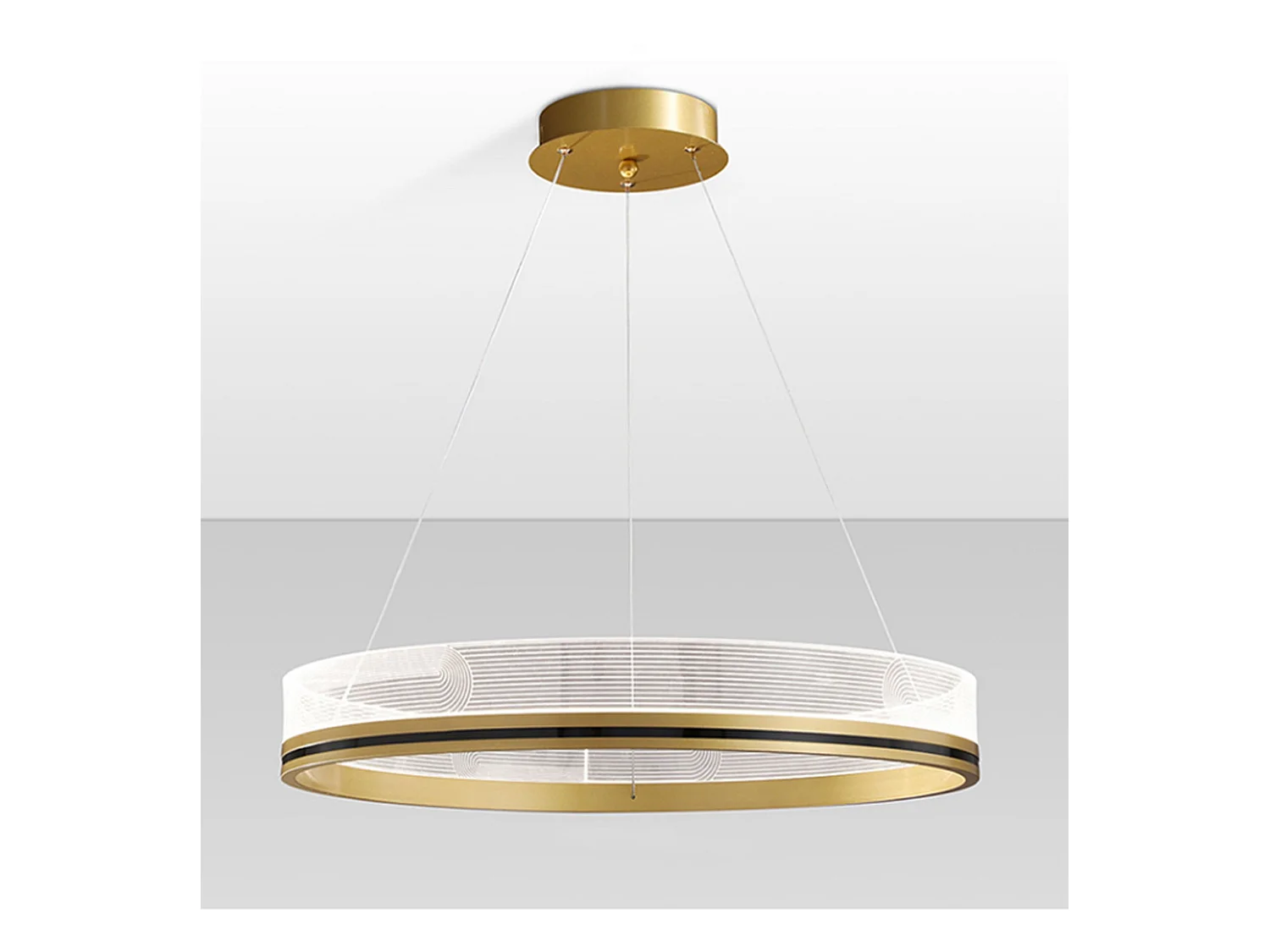 Lampe Suspendue Toolight App1190-Cp 60Cm Gold