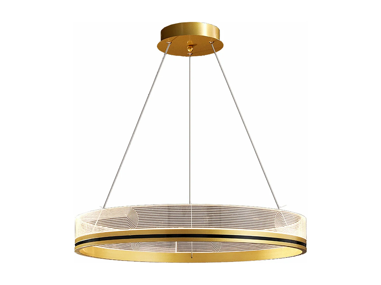 Hanglamp Toolight App1190-Cp 60Cm Gold