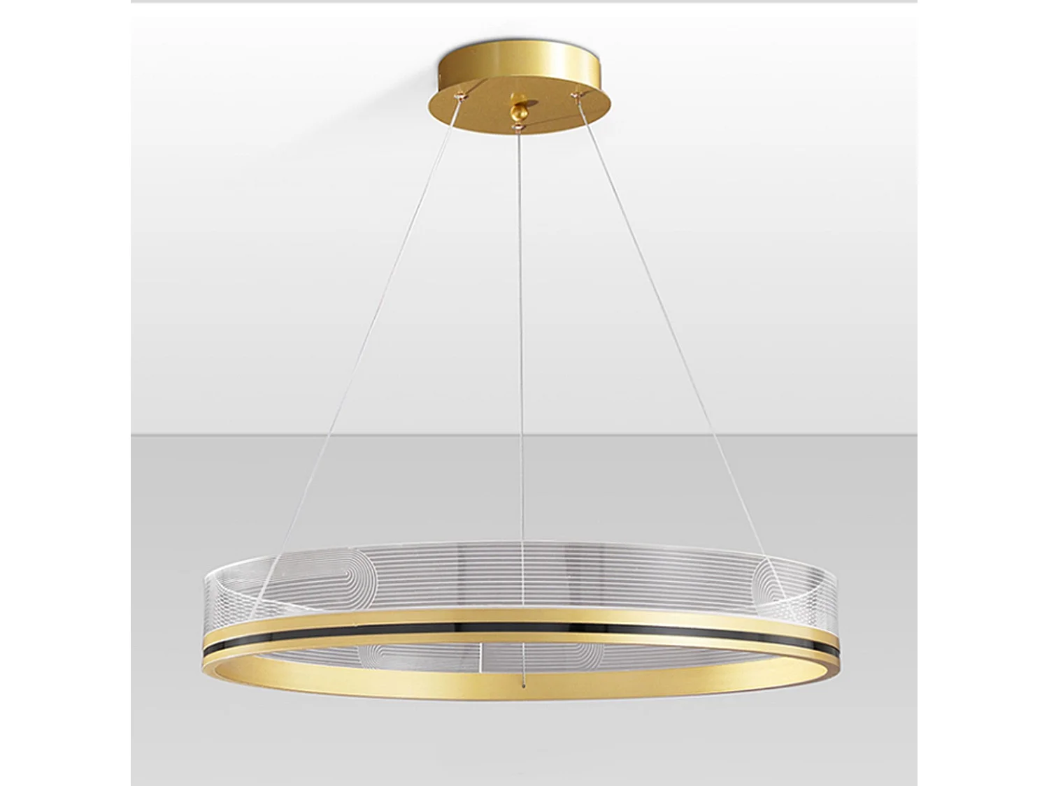 Lampe Suspendue Toolight App1190-Cp 60Cm Gold
