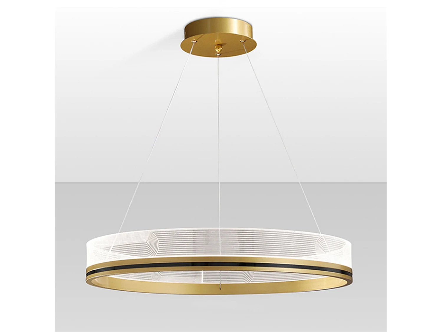 Lampe Suspendue Toolight App1190-Cp 60Cm Gold