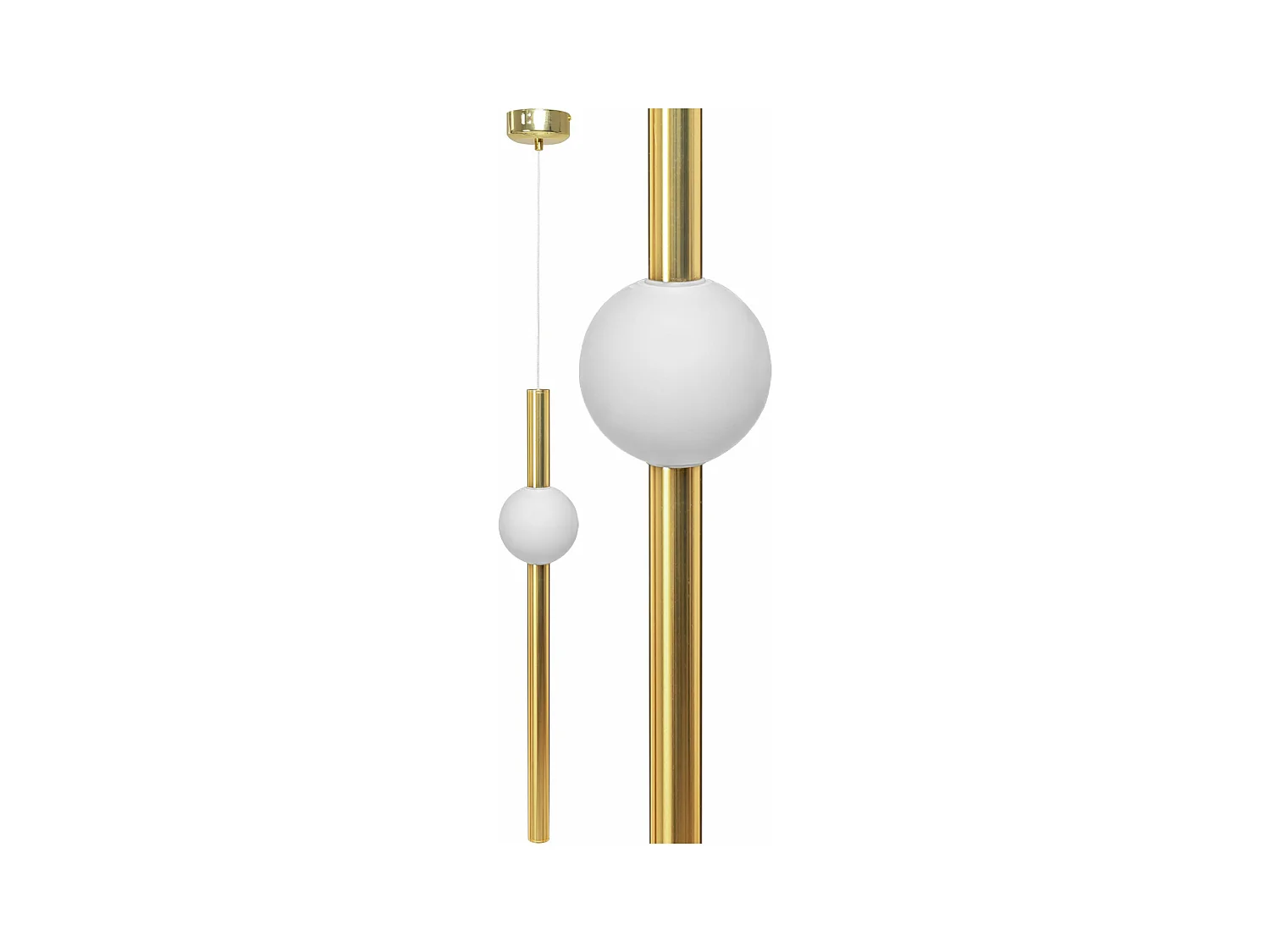 Lampe Suspendue Toolight App475-Cp Gold