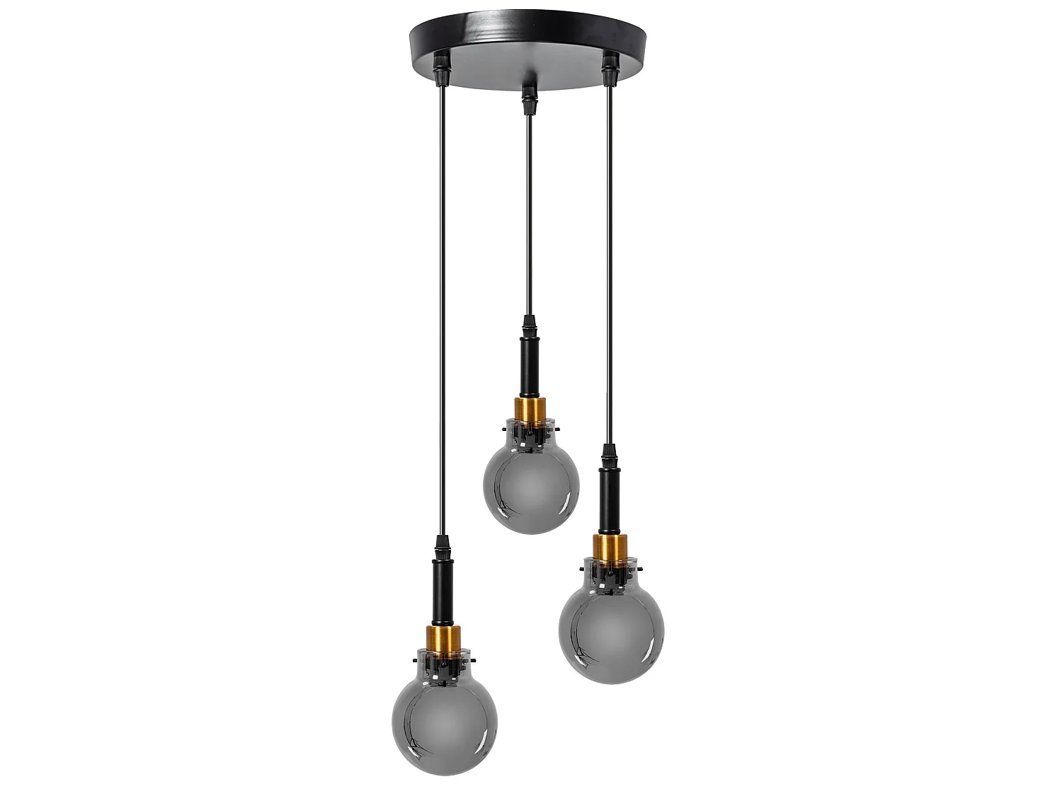 Toolight pendant ceiling lamp APP1125-3CP Black Gold