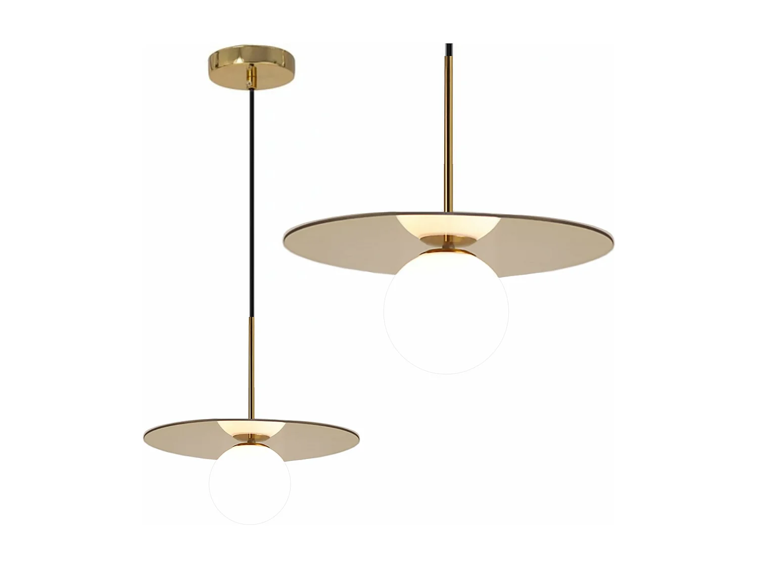 Candeeiro Suspenso Toolight App939-1Cp Gold