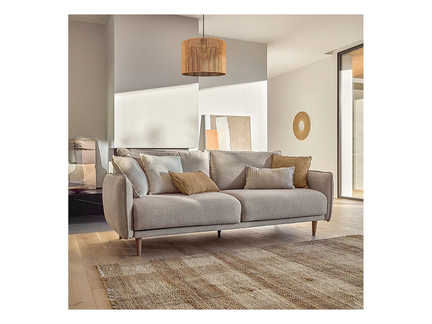 Lampe Suspendue Toolight App1324-1Cp Boho 30Cm Brown