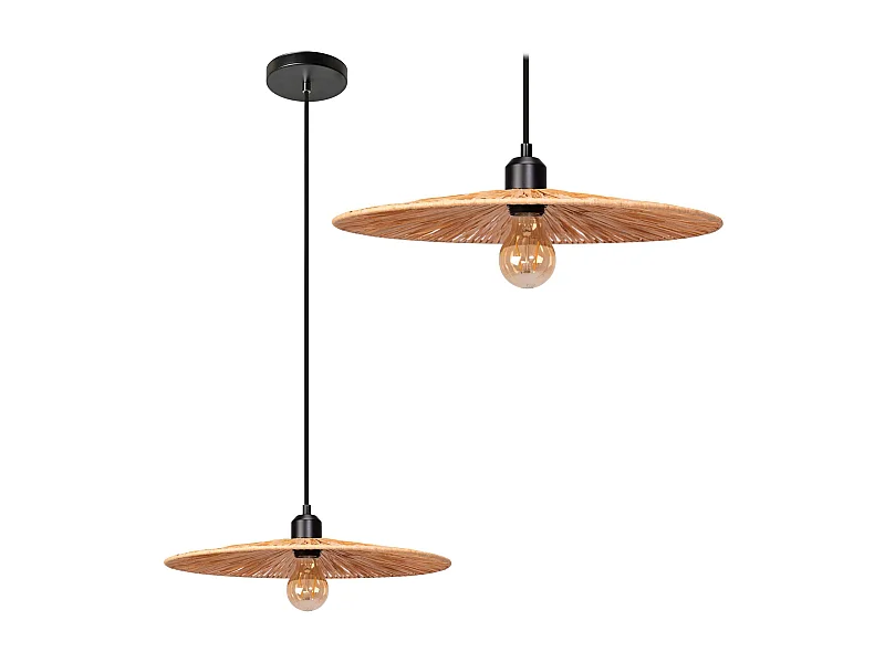 Hanglamp Toolight App1311-1Cp Boho Brown