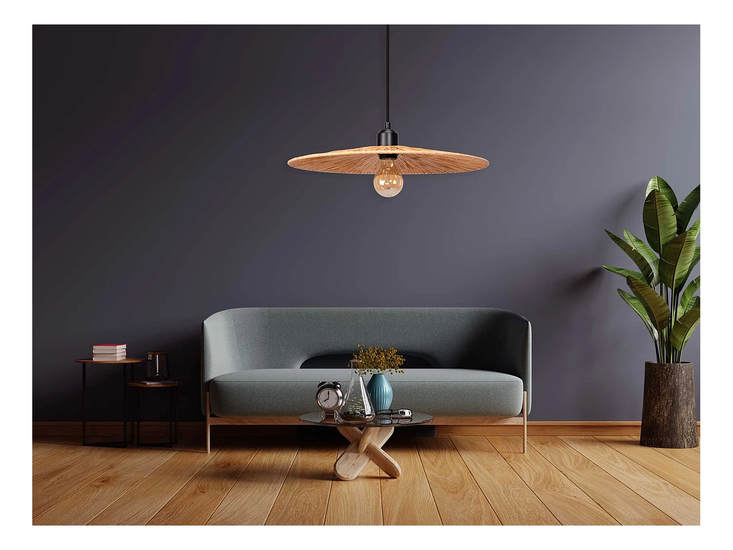 Lampada Toolight App1311-1Cp Boho Brown