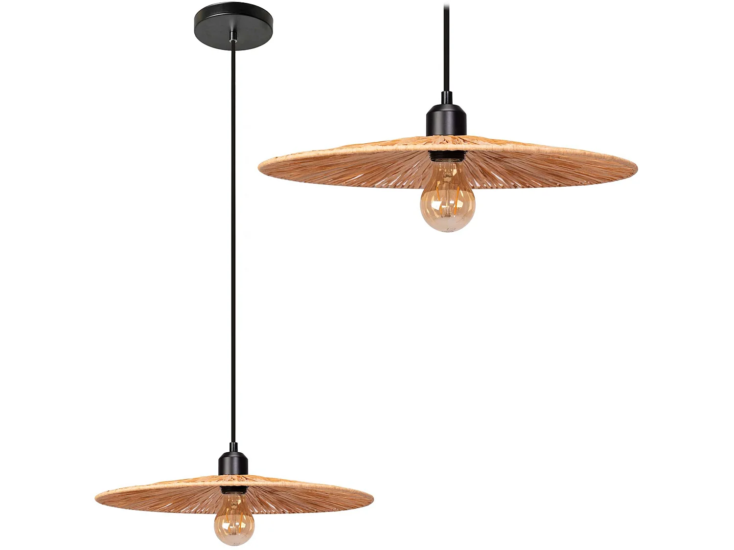 Toolight pendant ceiling lamp APP1311-1CP BOHO Brown