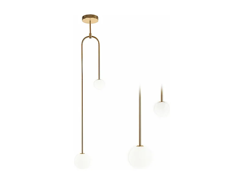 Lampe Suspendue Toolight App964-2Cp Gold