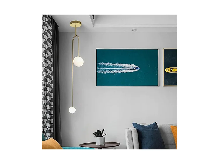 Lampe Suspendue Toolight App964-2Cp Gold