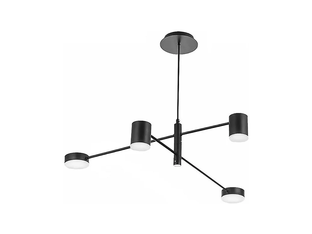 Lampe Suspendue Toolight App596-4C Black