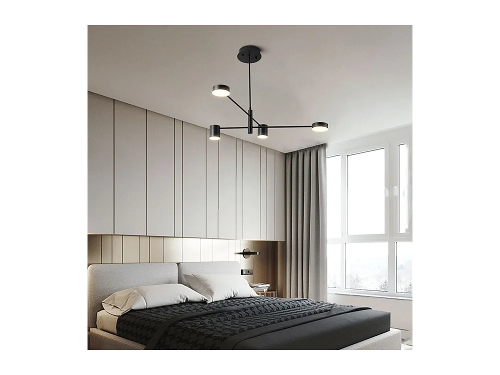 Lampe Suspendue Toolight App596-4C Black