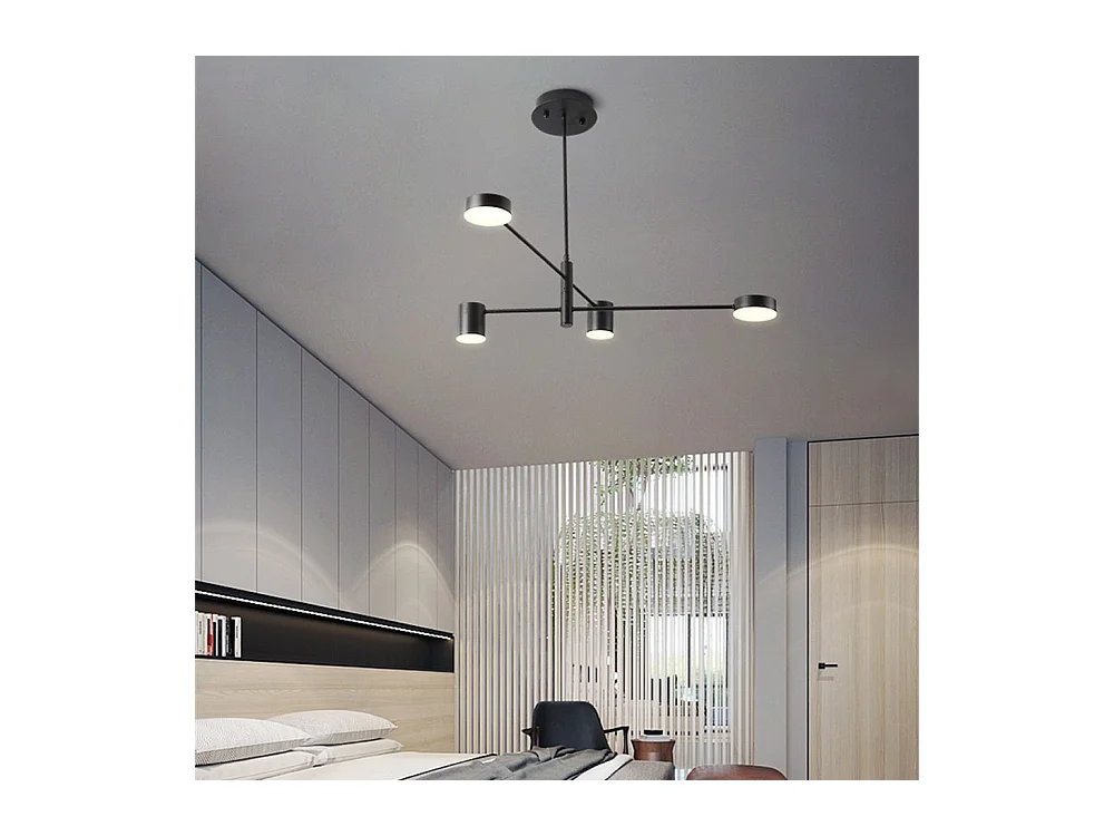 Lampe Suspendue Toolight App596-4C Black